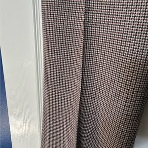 Nordstrom Houndstooth Pants - Black and White